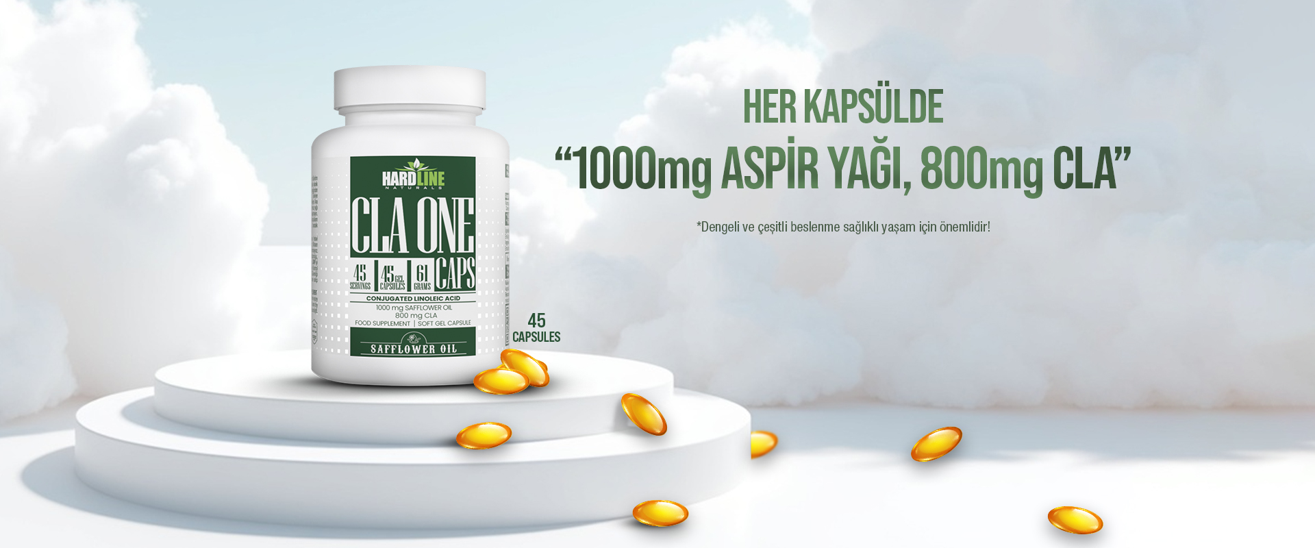 Hardline Naturals CLA ONE