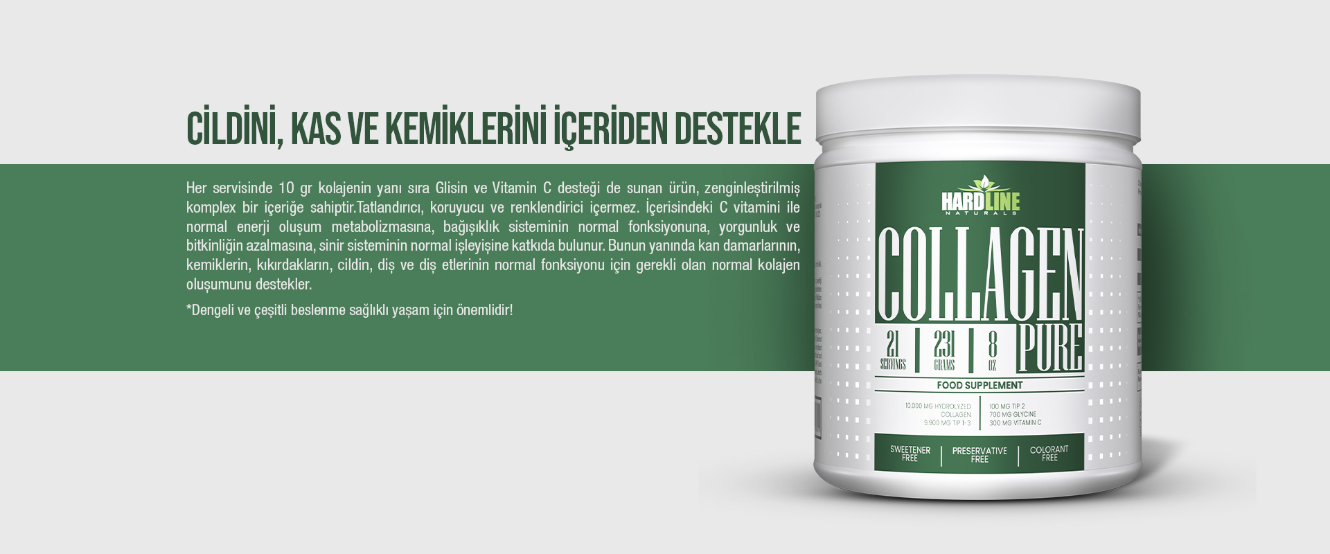 Hardline Naturals Collagen Pure